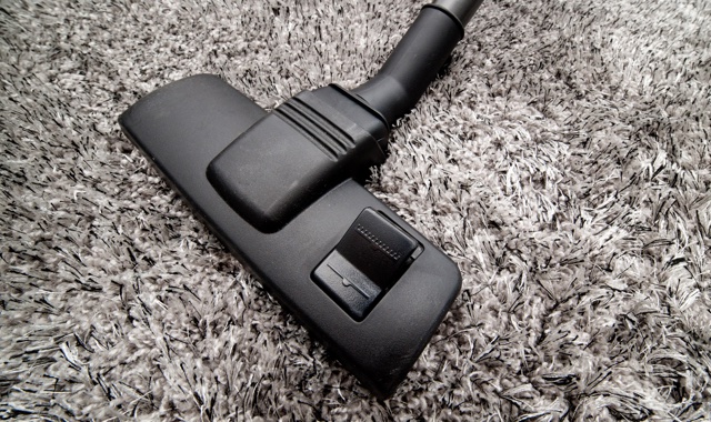 Hoover on carpet